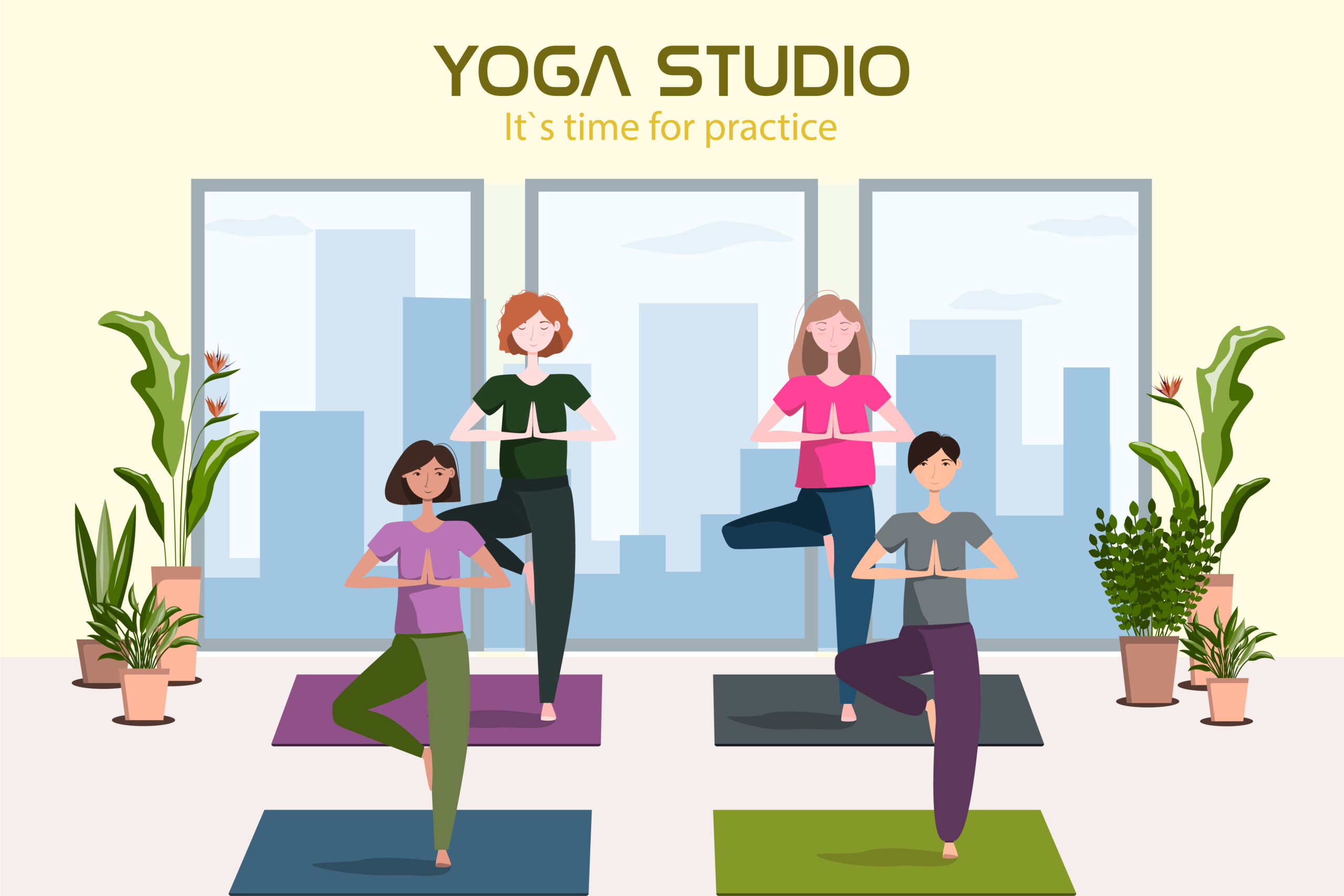 Yoga Studio: Mobile-First Design