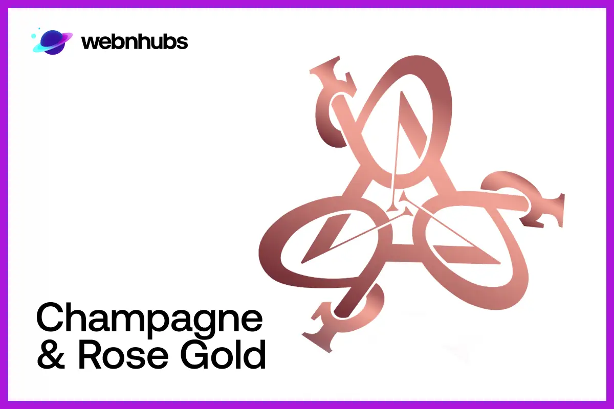 Champagne & Rose Gold