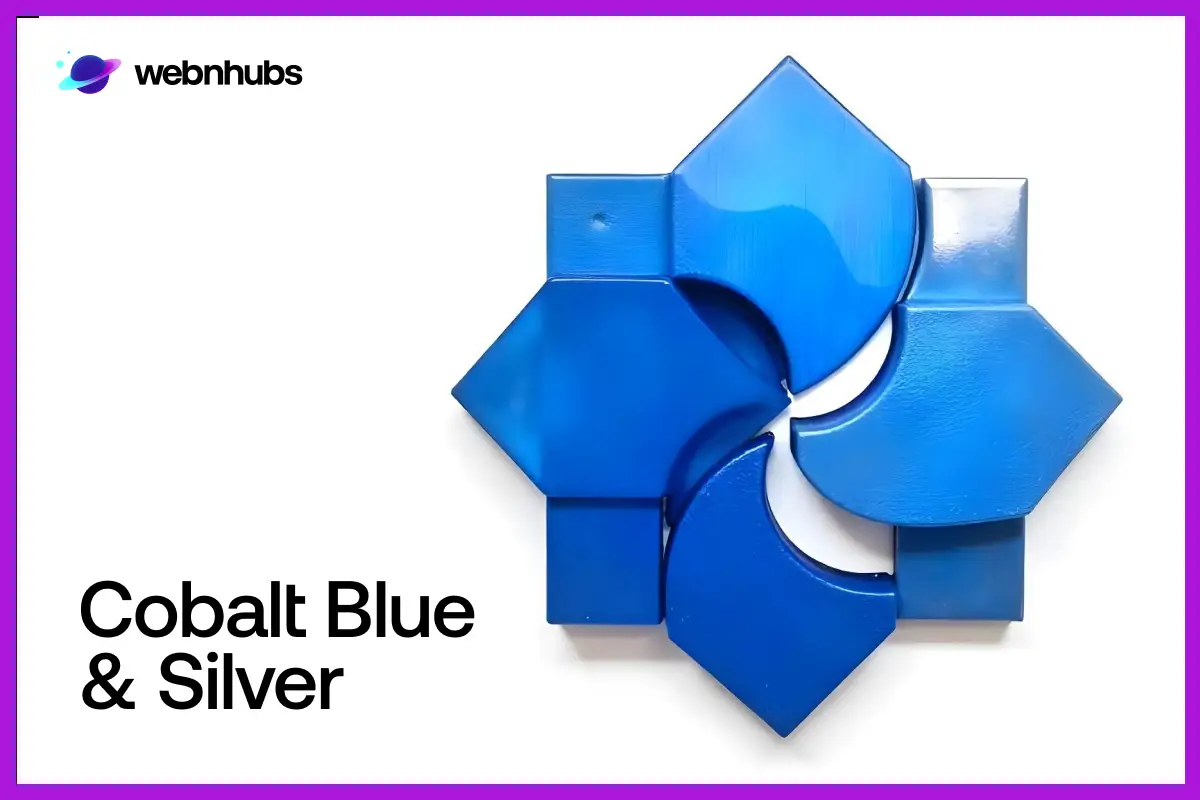 Cobalt Blue & Silver