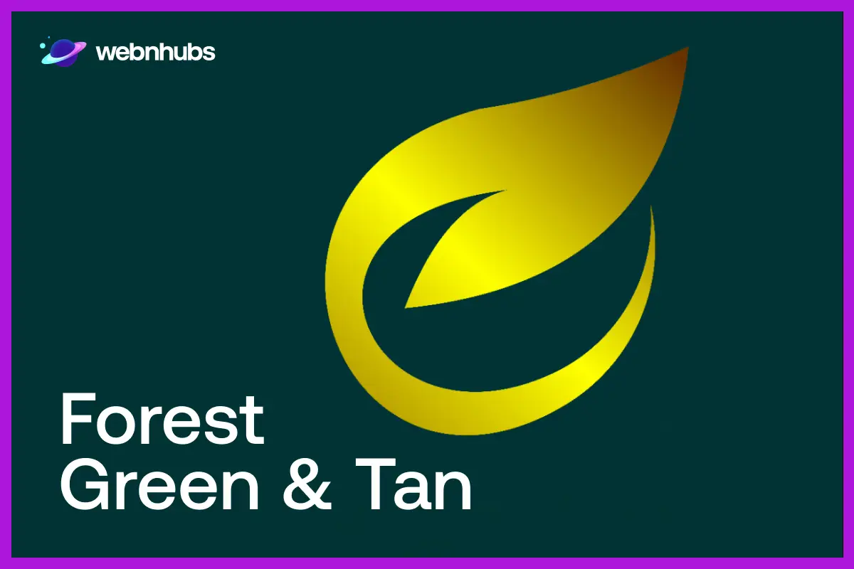 Forest Green & Tan