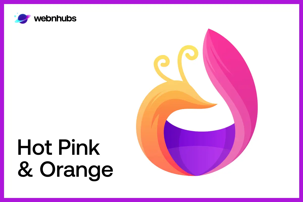 Hot Pink & Orange