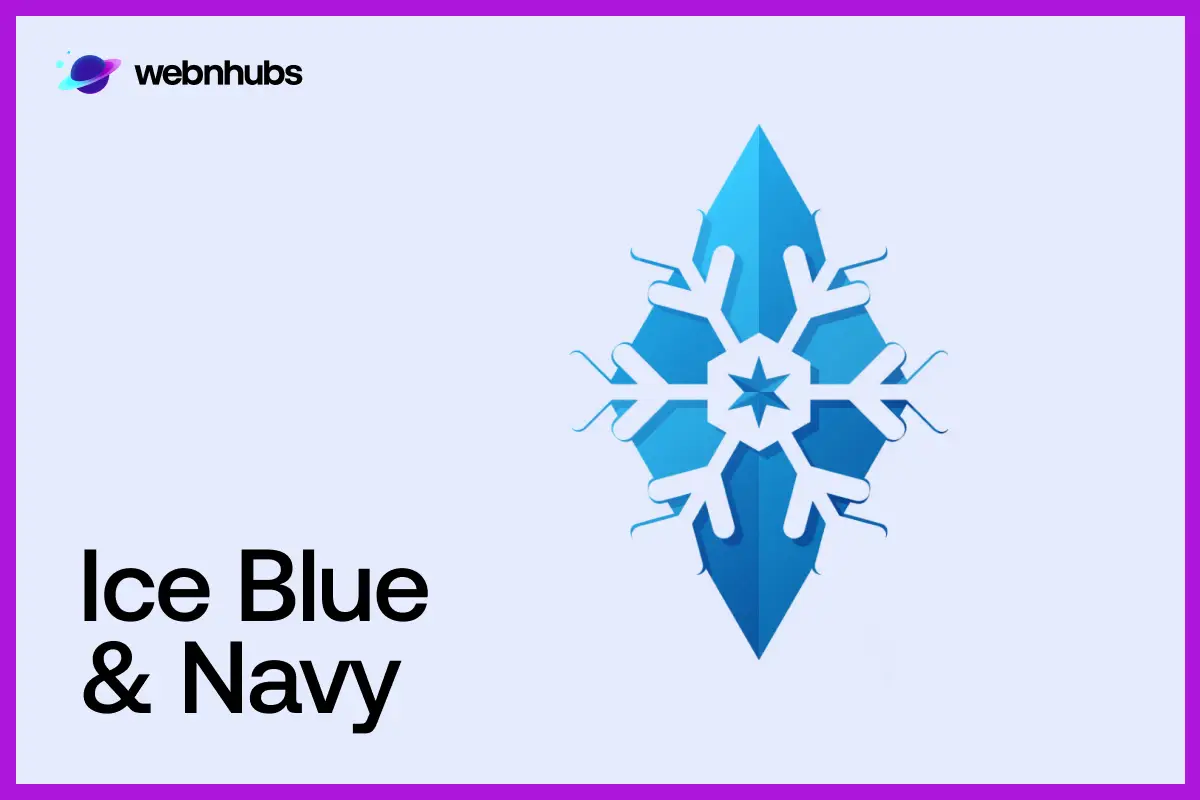 Ice Blue & Navy