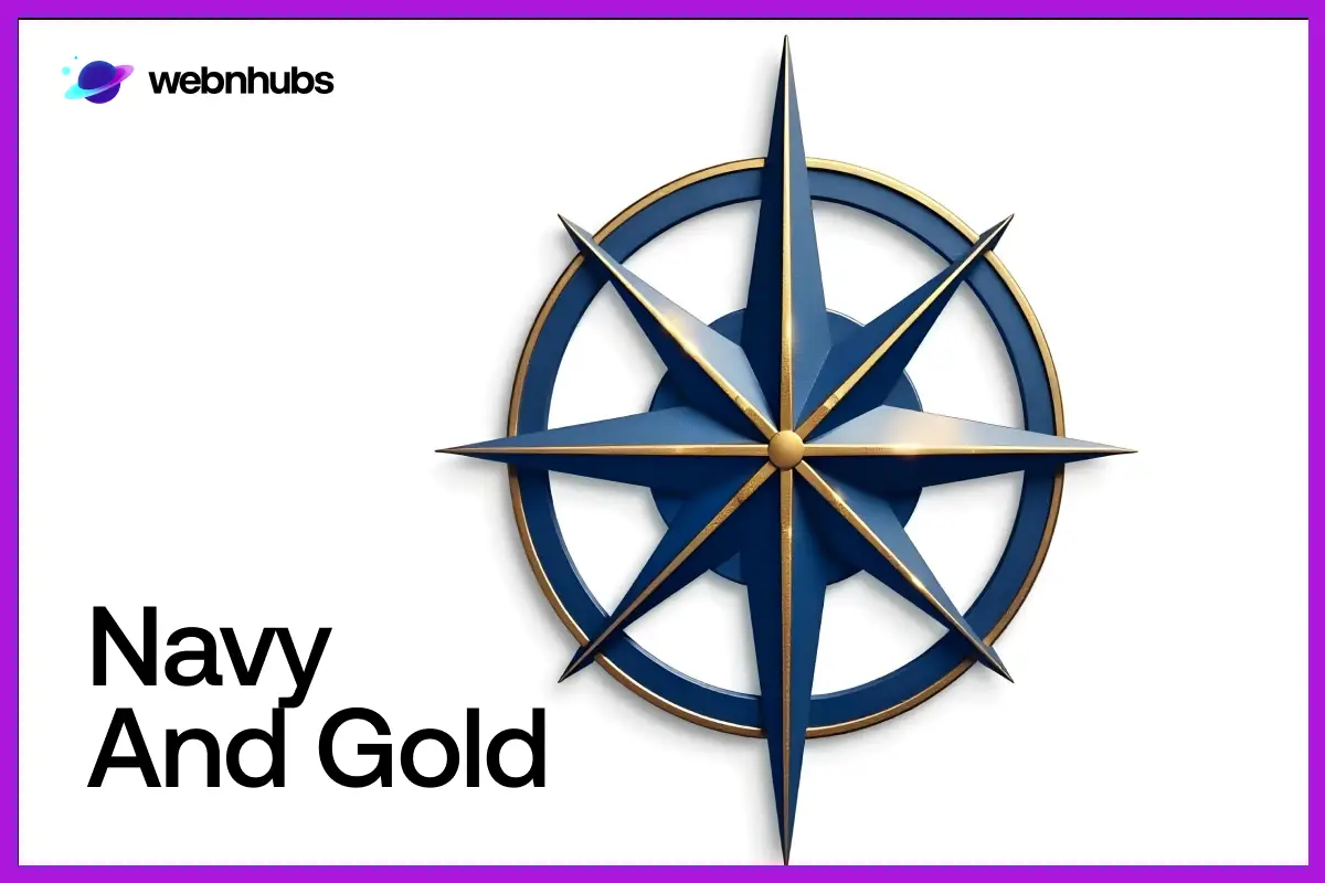 Navy & Gold