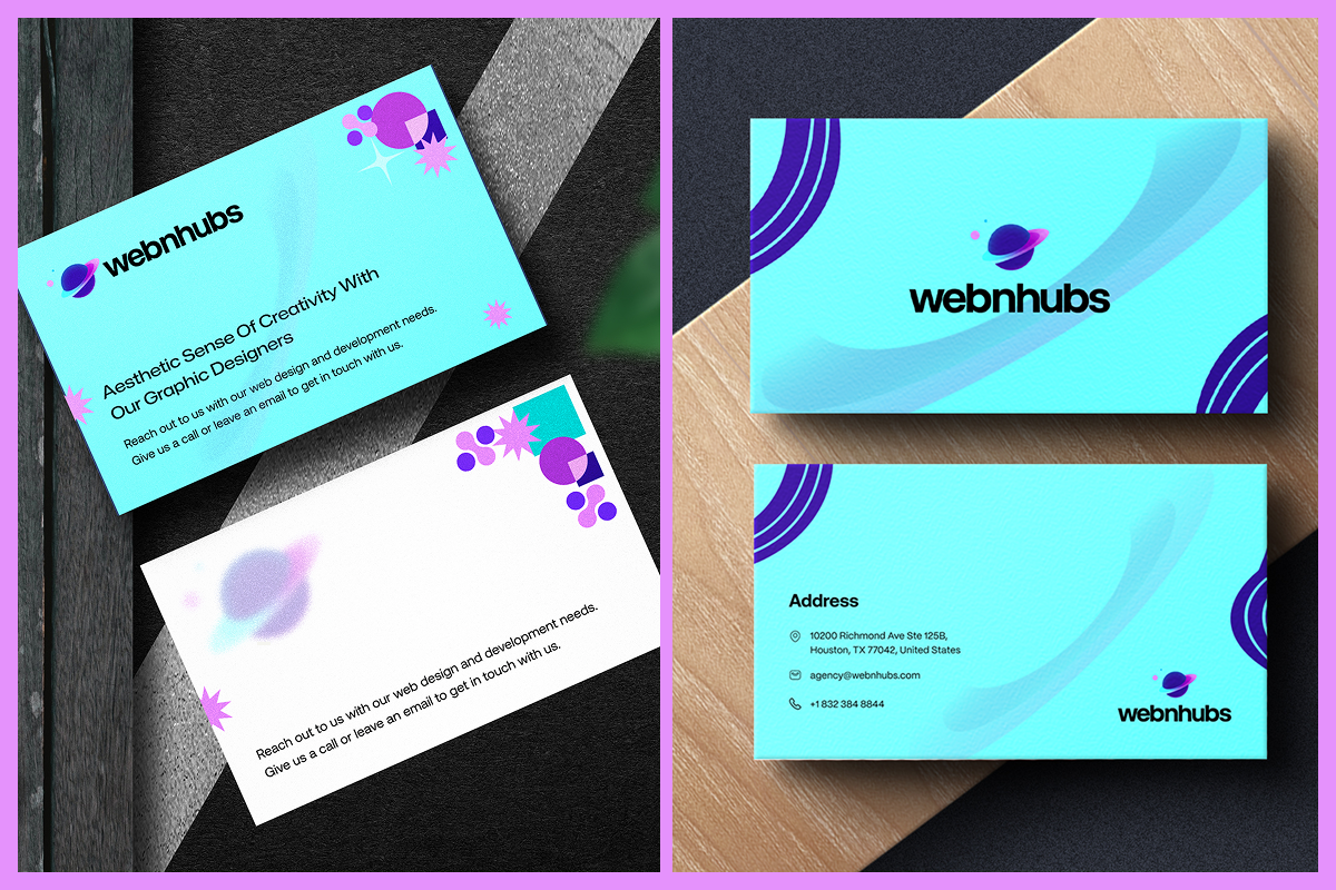 Textured Business Cards