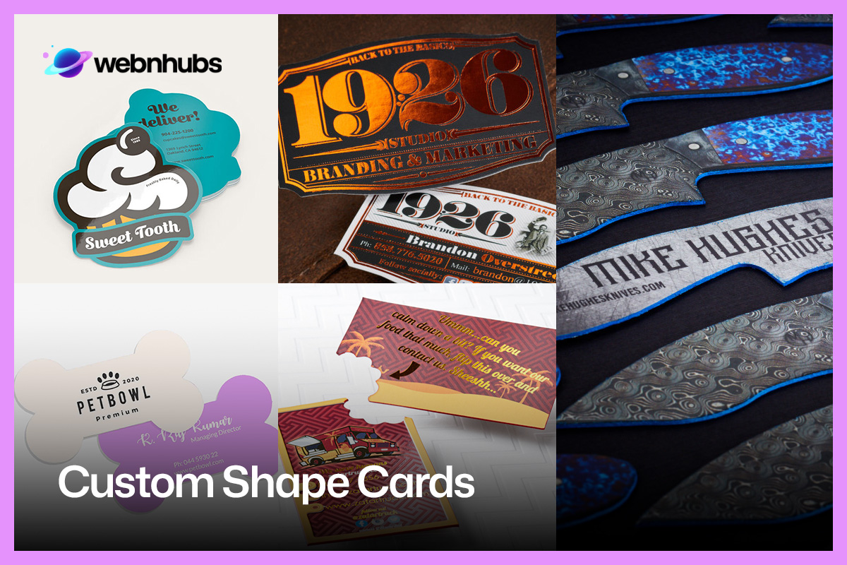 Custom Shape Cards