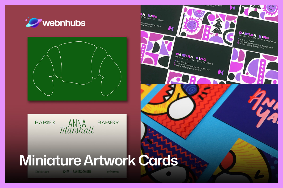 Miniature Artwork Cards