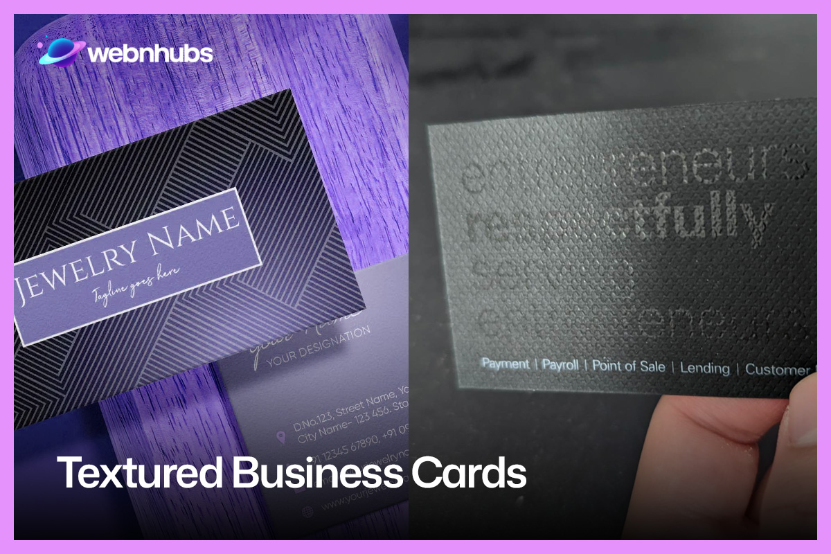 Textured Business Cards