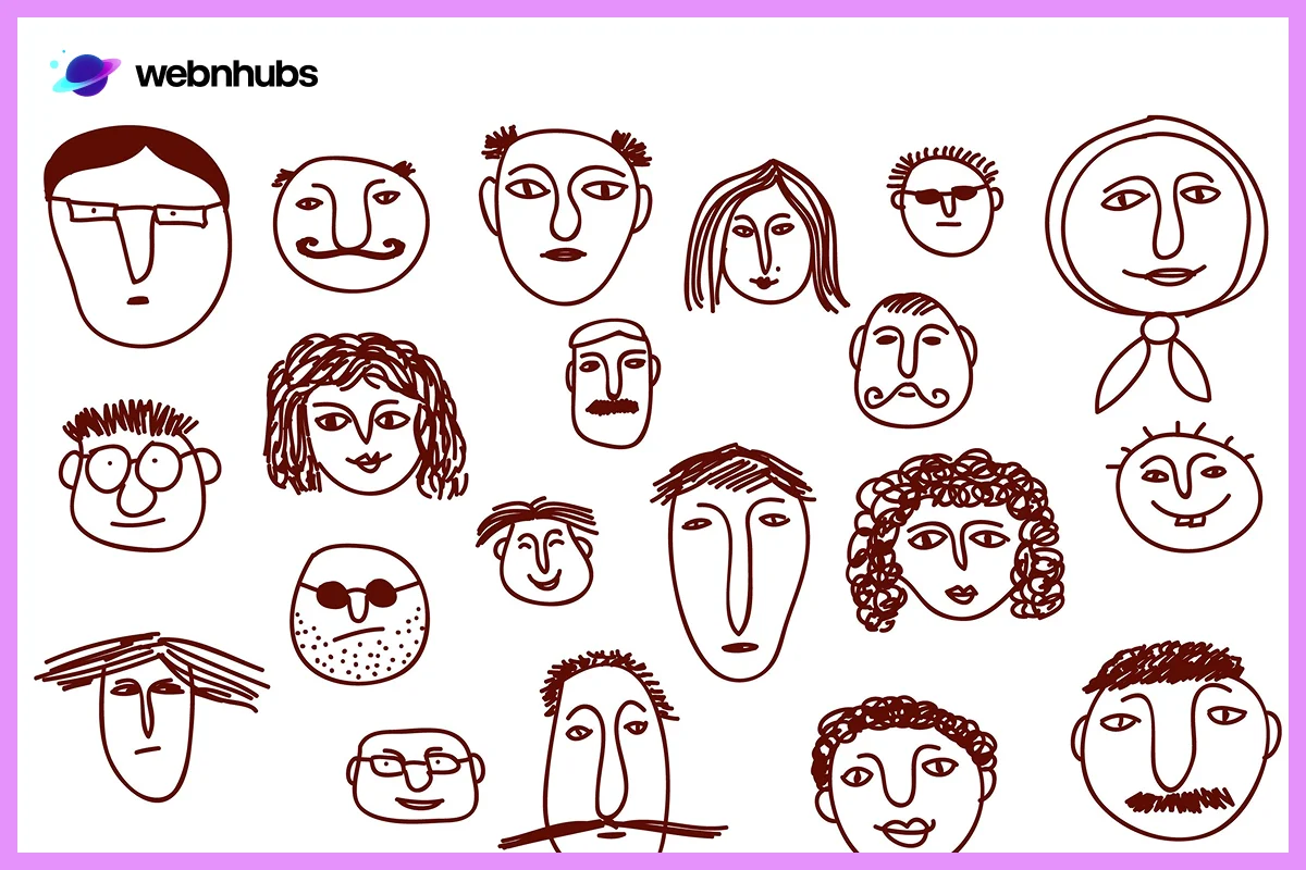 Faces - doodle meanings