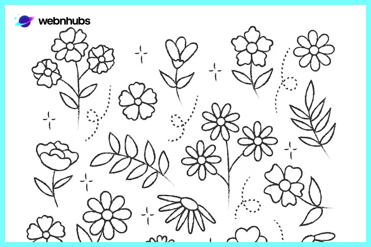 Flowers - doodle meanings