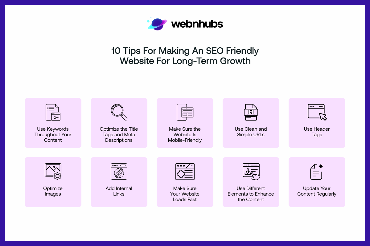 Tips for Making an SEO Friendly Website for Long-Term Growth