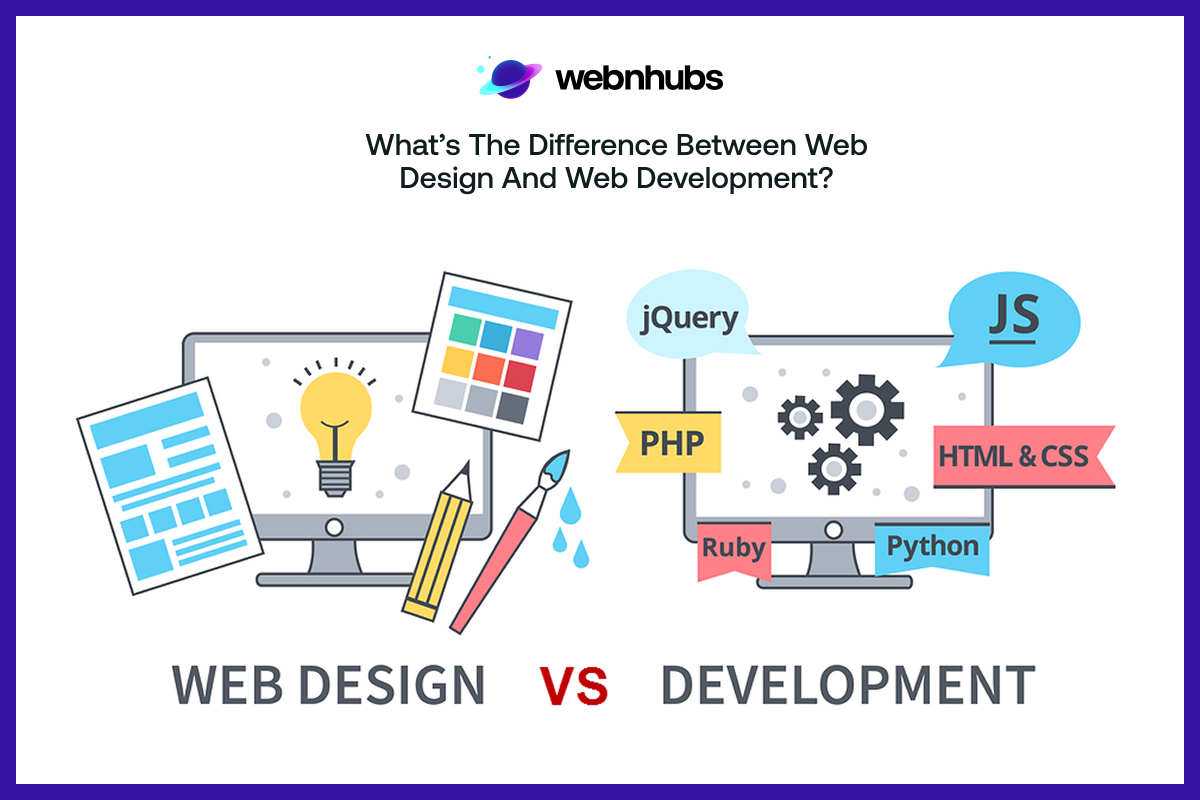 Difference Between Web Design and Web Development