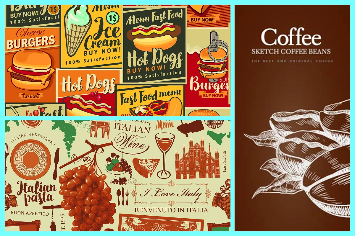 Focus on Theme (Italian, Chinese, Café)