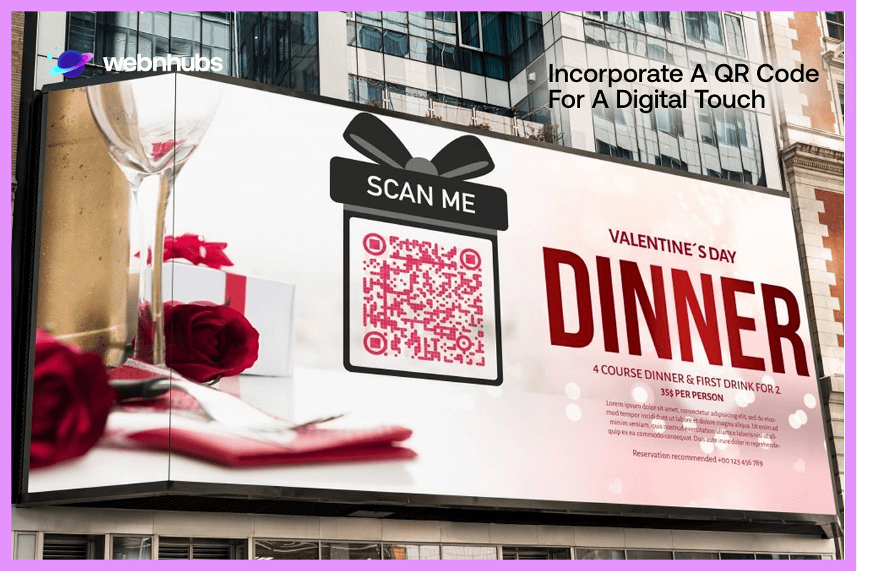 Incorporate a QR Code for a Digital Touch