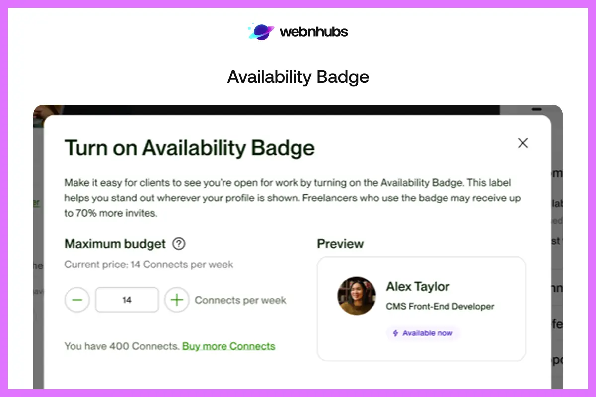 Availability Badge