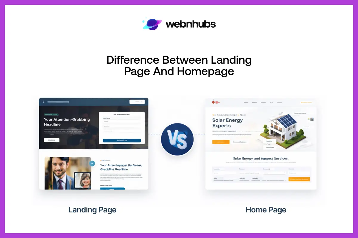 Difference Between Landing Page and Homepage