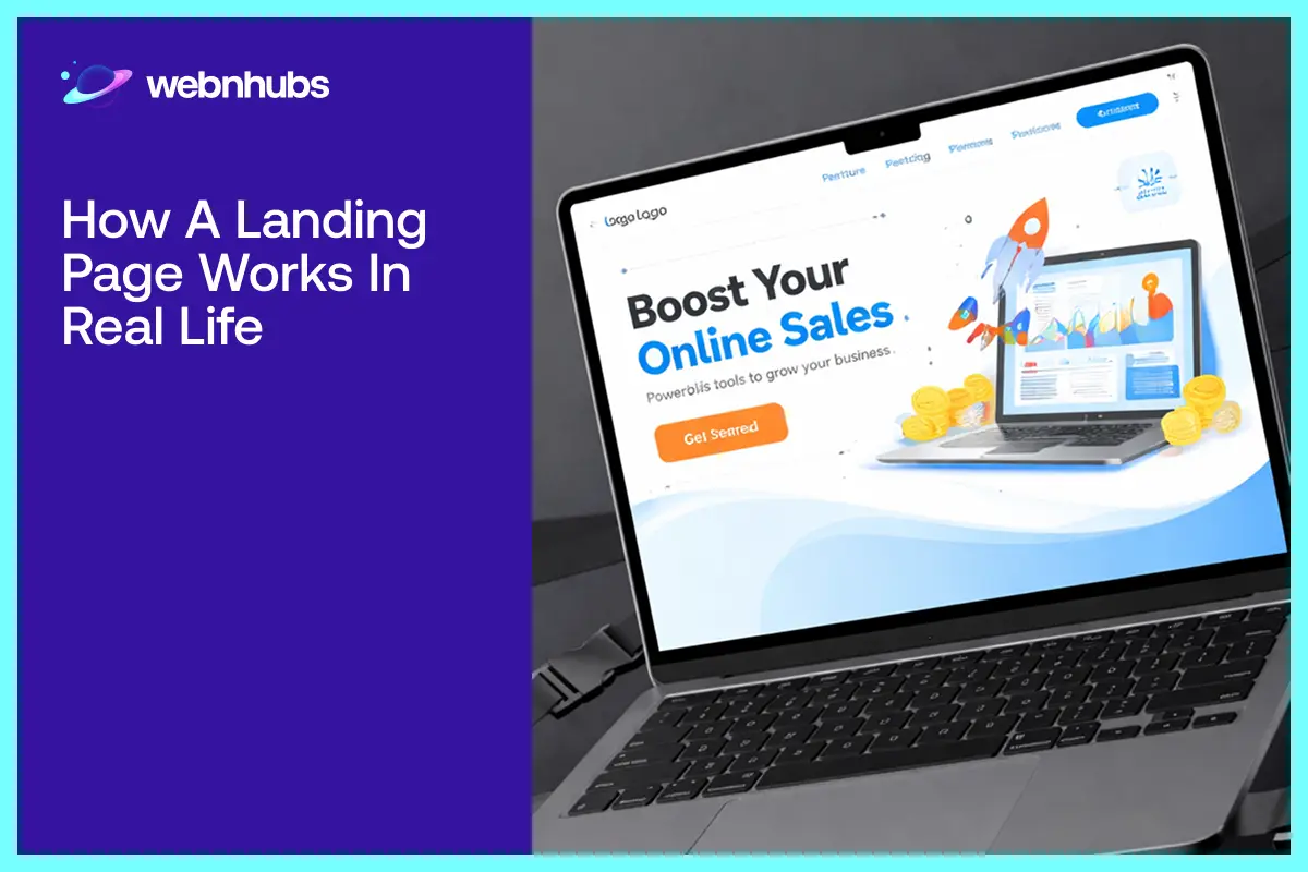 How a Landing Page Works in Real Life
