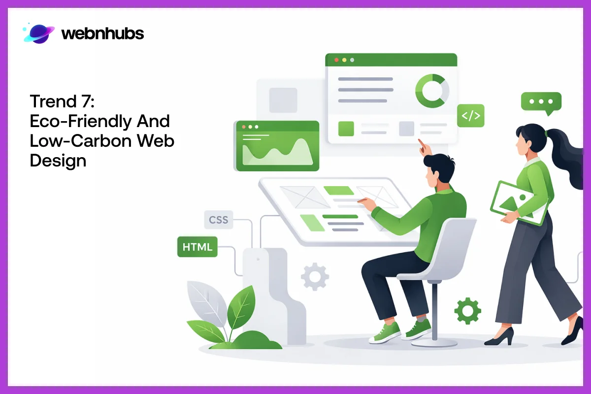 Trend 7: Eco-Friendly and Low-Carbon Web Design